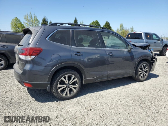 2021 Subaru Forester Limited z VIN JF2SKAUCXMH515576, wystawiony jako Copart lot #54220925 z przebiegiem 70 636 mil mil oraz Szkoda całkowita • Salvage title. Historia ofert i sprzedaży dostępna na DreamBid. Obrazek 3.