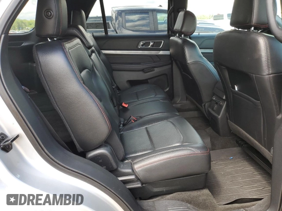 2017 Ford Explorer Sport z VIN 1FM5K8GT9HGB80981, wystawiony jako Copart lot #55249725 z przebiegiem Nie podano mil oraz Szkoda całkowita • Salvage title. Historia ofert i sprzedaży dostępna na DreamBid. Obrazek 11.