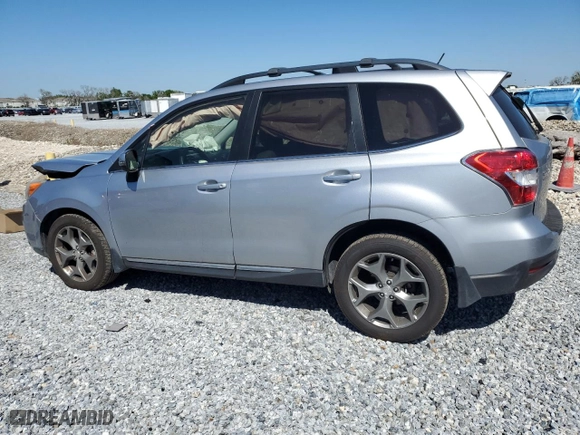 2015 Subaru Forester 2.5i Touring with VIN JF2SJAWC5FH497376, listed as a Copart auction lot 48624035 with 74,070 mi miles and Salvage Title. Bid and sale history available at carsss.com. Image 2.