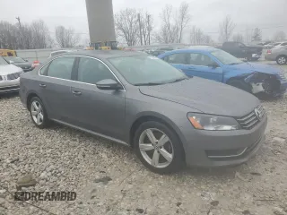 2012 Volkswagen Passat SE с VIN 1VWBP7A34CC052687, выставлен на аукционе Copart как лот 51536385 с пробегом 117 779 миль миль и Чистый • Clean title. История ставок и продаж доступна на DreamBid. Изображение 4.