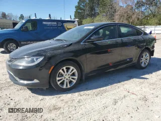 2015 Chrysler 200 Limited with VIN 1C3CCCABXFN600451, listed as a Copart auction lot 50620575 with 158,761 mi miles and Salvage Title. Bid and sale history available at DreamBid. Image 1.