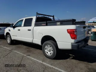 2017 Nissan Titan with VIN 1N6AA1F10HN501280, listed as a Copart auction lot 43782625 with 217,906 mi miles and Clean title. Bid and sale history available at DreamBid. Image 2.