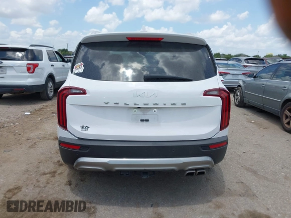 2022 Kia Telluride SX with VIN 5XYP54HC7NG219318, listed as a IAAI auction lot 42449492 with 25,574 mi miles and . Bid and sale history available at DreamBid. Image 16.