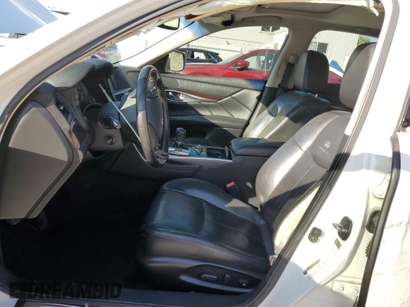 2013 Infiniti M37 with VIN JN1BY1AP0DM511986, listed as a Copart auction lot 86157824 with 125,464 mi miles and Salvage Title. Bid and sale history available at carsss.com. Image 7.