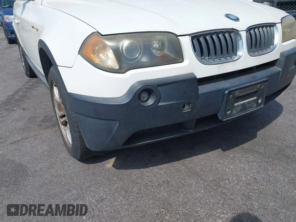 2004 BMW X3 3.0i with VIN WBXPA93444WC30311, listed as a IAAI auction lot 41917642 with 168,758 mi miles. Bid and sale history available at carsss.com. Image 6.
