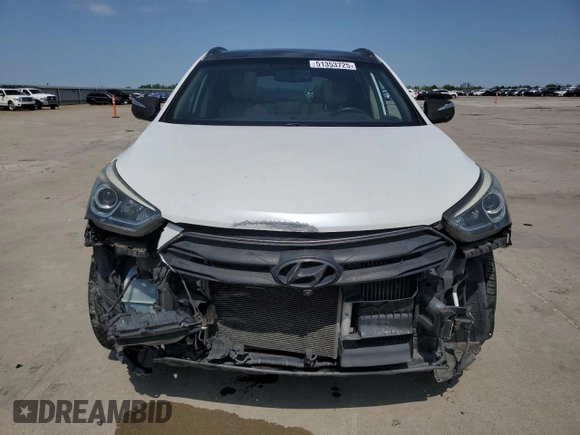 2017 Hyundai Santa Fe Ultimate с VIN 5XYZW4LA7HG463227, выставлен на аукционе Copart как лот 51353725 с пробегом 144 419 миль миль и Списание • Salvage title. История ставок и продаж доступна на DreamBid. Изображение 5.