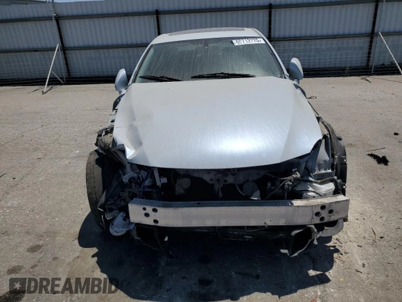 2007 Lexus IS 250 with VIN JTHBK262872031453, listed as a Copart auction lot 60713725 with 117,672 mi miles and Salvage title. Bid and sale history available at DreamBid. Image 5.