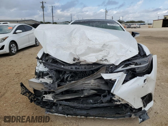 2023 Lexus LS with VIN JTHD51FF3P5018878, listed as a Copart auction lot 78452394 with 7,466 mi miles and Salvage Title. Bid and sale history available at carsss.com. Image 5.