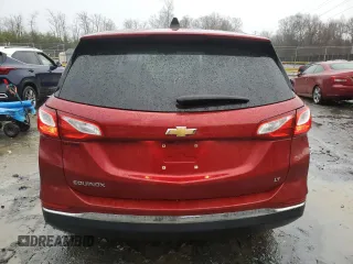 2018 Chevrolet Equinox LT with VIN 2GNAXJEV8J6231562, listed as a Copart auction lot 45574745 with 110,517 mi miles and Salvage Title. Bid and sale history available at carsss.com. Image 6.