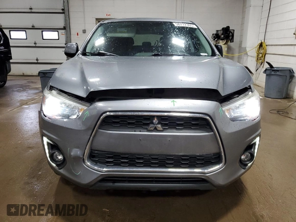 2015 Mitsubishi Outlander SE with VIN 4A4AP4AU6FE008763, listed as a Copart auction lot 58772365 with 130,749 mi miles and Salvage title. Bid and sale history available at DreamBid. Image 5.