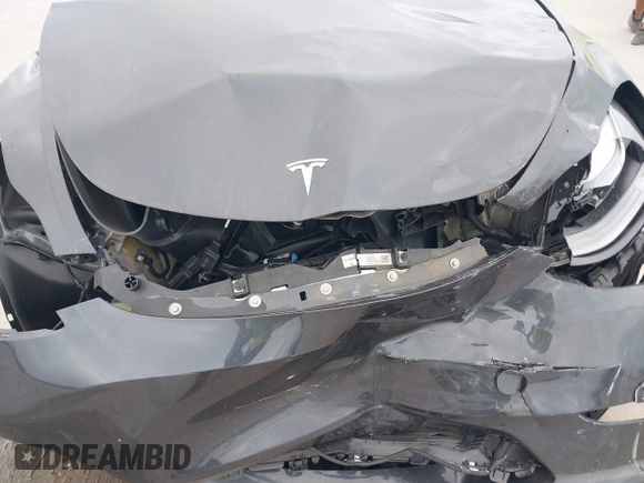 2024 Tesla Model Y with VIN 7SAYGDED3RF002246, listed as a IAAI auction lot 41566184 with 10,316 mi miles and . Bid and sale history available at DreamBid. Image 11.