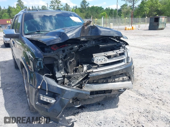 2015 Ford Expedition Platinum with VIN 1FMJU1MT1FEF12442, listed as a IAAI auction lot 42144296 with 150,759 mi miles and . Bid and sale history available at DreamBid. Image 6.