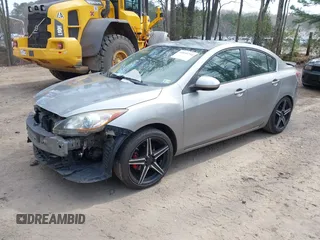 2011 Mazda Mazda3 i Sport with VIN JM1BL1UF3B1447309, listed as a IAAI auction lot 41855254 with 130,133 mi miles. Bid and sale history available at carsss.com. Image 2.