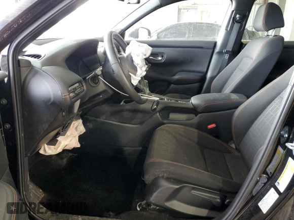 2024 Honda HR-V Sport with VIN 3CZRZ1H50RM744818, listed as a Copart auction lot 44922175 with 13,723 mi miles and Salvage Title. Bid and sale history available at carsss.com. Image 7.