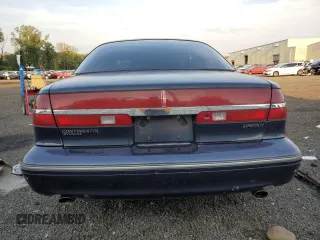 1996 Lincoln Continental with VIN 1LNLM97V7TY712532, listed as a Copart auction lot 74363424 with 0 mi miles and Non Repairable. Bid and sale history available at carsss.com. Image 6.