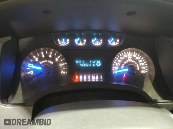2013 Ford F-150 XL with VIN 1FTMF1EFXDFC72920, listed as a Copart auction lot 60628185 with 103,002 mi miles and Clean title. Bid and sale history available at DreamBid. Image 9.