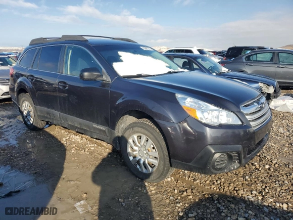 2013 Subaru Outback 2.5i with VIN 4S4BRCAC2D3215307, listed as a Copart auction lot 45697375 with 0 mi miles and Salvage Title. Bid and sale history available at carsss.com. Image 4.