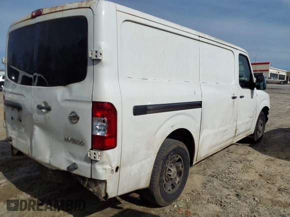 2012 Nissan NV S with VIN 1N6BF0KM8CN110516, listed as a IAAI auction lot 41576965 with 416,401 mi miles. Bid and sale history available at carsss.com. Image 4.
