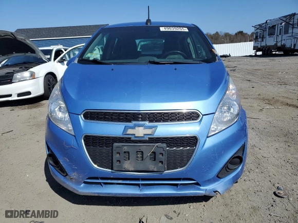2015 Chevrolet Spark LS with VIN KL8CB6S97FC753658, listed as a Copart auction lot 49039265 with 119,765 mi miles and Clean Title. Bid and sale history available at carsss.com. Image 5.