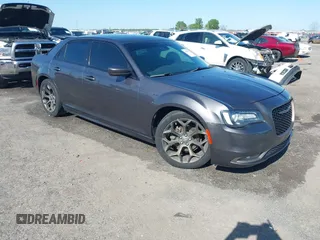 2016 Chrysler 300 with VIN 2C3CCABG6GH321121, listed as a IAAI auction lot 41951797 with 115,170 mi miles. Bid and sale history available at carsss.com. Image 1.