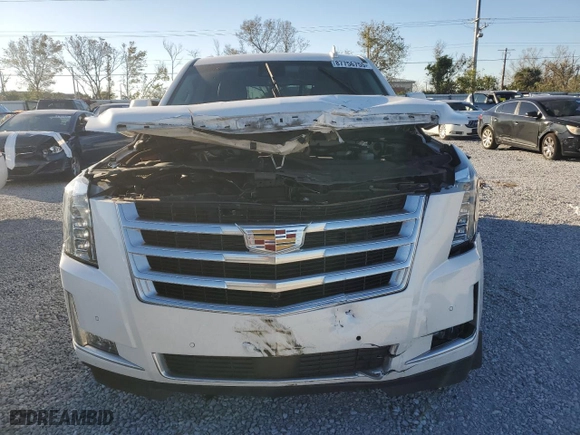2018 Cadillac Escalade Premium Luxury with VIN 1GYS3CKJ6JR141900, listed as a Copart auction lot 87756755 with 177,663 mi miles and Salvage Title. Bid and sale history available at carsss.com. Image 5.