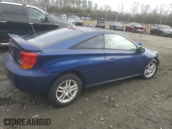 2002 Toyota Celica GT z VIN JTDDR32T920140518, wystawiony jako Copart lot #43759465 z przebiegiem 166 627 mil mil oraz Szkoda całkowita • Salvage title. Historia ofert i sprzedaży dostępna na DreamBid. Obrazek 3.