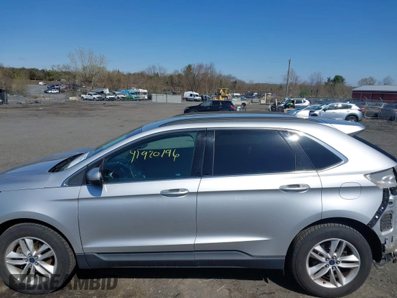 2015 Ford Edge SEL with VIN 2FMTK3J95FBC30089, listed as a IAAI auction lot 41920196 with 69,880 mi miles. Bid and sale history available at carsss.com. Image 14.