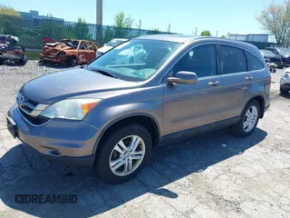 2011 Honda CR-V EX-L with VIN 5J6RE4H75BL085107, listed as a IAAI auction lot 42145966 with 154,159 mi miles. Bid and sale history available at carsss.com. Image 2.