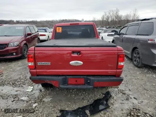 2008 Ford Ranger XLT with VIN 1FTYR44U48PB14387, listed as a Copart auction lot 85866864 with 97,677 mi miles and Salvage Title. Bid and sale history available at carsss.com. Image 6.