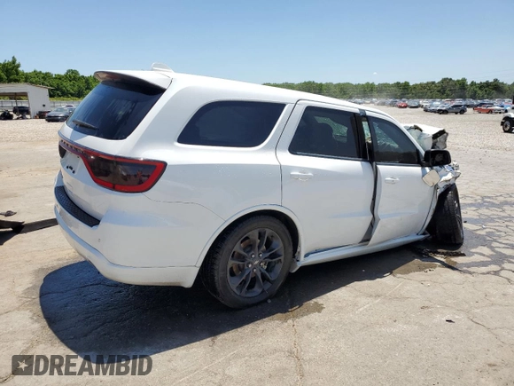 2021 Dodge Durango SXT Plus with VIN 1C4RDHAG0MC862564, listed as a Copart auction lot 57786815 with Not provided miles and Non repairable. Bid and sale history available at DreamBid. Image 3.