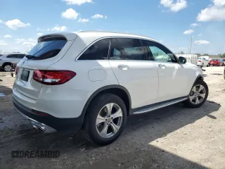 2017 Mercedes-Benz GLC with VIN WDC0G4JBXHF260444, listed as a Copart auction lot 50964555 with 31,823 mi miles and Salvage Title. Bid and sale history available at carsss.com. Image 3.