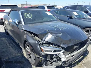 2018 Audi S5 Premium Plus z VIN WAUY4GF57JN005703, wystawiony jako IAAI lot #41939819 z przebiegiem Nie podano mil oraz . Historia ofert i sprzedaży dostępna na DreamBid. Obrazek 1.