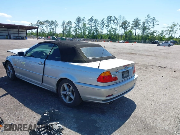 2002 BMW 3 Series 325Ci with VIN WBABS33492PG86813, listed as a IAAI auction lot 42074468 with 136,299 mi miles and . Bid and sale history available at DreamBid. Image 3.