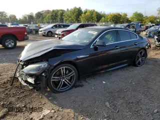 2013 BMW 6 Series 650i xDrive with VIN WBA6B4C57DDG67584, listed as a Copart auction lot 70319464 with 0 mi miles and Salvage Title. Bid and sale history available at carsss.com. Image 1.