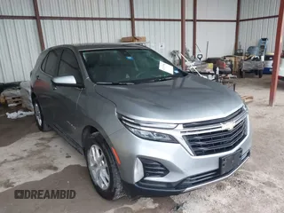 2024 Chevrolet Equinox LT z VIN 3GNAXKEGXRS103571, wystawiony jako IAAI lot #42147596 z przebiegiem 15 100 mil mil oraz . Historia ofert i sprzedaży dostępna na DreamBid. Obrazek 1.