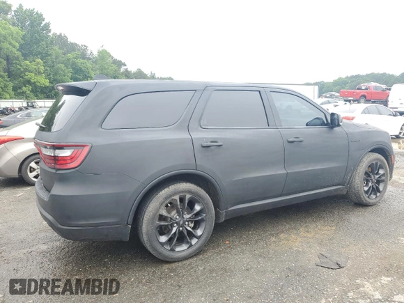 2021 Dodge Durango R/T with VIN 1C4SDHCT8MC519142, listed as a Copart auction lot 53659795 with 84,308 mi miles and Clean title. Bid and sale history available at DreamBid. Image 3.
