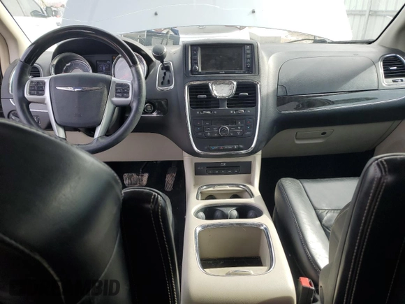 2013 Chrysler Town & Country Limited with VIN 2C4RC1GGXDR647749, listed as a Copart auction lot 43828335 with 107,298 mi miles and Salvage Title. Bid and sale history available at carsss.com. Image 8.