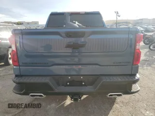 2024 Chevrolet Silverado 1500 Custom Trail Boss with VIN 3GCUDCE88RG260452, listed as a Copart auction lot 86317904 with 8,096 mi miles and Salvage Title. Bid and sale history available at carsss.com. Image 6.