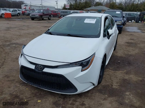2021 Toyota Corolla LE with VIN 5YFEPMAE4MP231949, listed as a IAAI auction lot 41740316 with 112,788 mi miles. Bid and sale history available at carsss.com. Image 2.