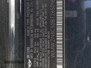 2011 MINI Convertible с VIN WMWZN3C50BT265016, выставлен на аукционе Copart как лот 65074435 с пробегом 77 923 миль миль и Списание • Salvage title. История ставок и продаж доступна на DreamBid. Изображение 12.