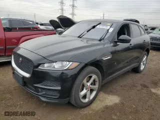 2018 Jaguar F-PACE 30t Premium with VIN SADCJ2GX1JA235130, listed as a Copart auction lot 82793784 with 119,658 mi miles and Clean Title. Bid and sale history available at carsss.com. Image 1.