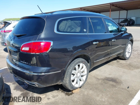 2014 Buick Enclave Premium with VIN 5GAKVCKD6EJ370478, listed as a IAAI auction lot 41774722 with 177,193 mi miles and . Bid and sale history available at DreamBid. Image 4.