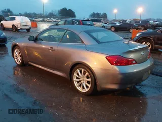 2013 Infiniti G37 Convertible with VIN JN1CV6FE8DM772784, listed as a IAAI auction lot 41367692 with 90,808 mi miles. Bid and sale history available at carsss.com. Image 3.
