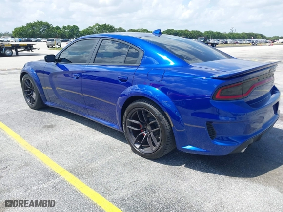 2021 Dodge Charger SRT Hellcat Widebody with VIN 2C3CDXL92MH503507, listed as a IAAI auction lot 41987646 with 32,389 mi miles. Bid and sale history available at carsss.com. Image 3.
