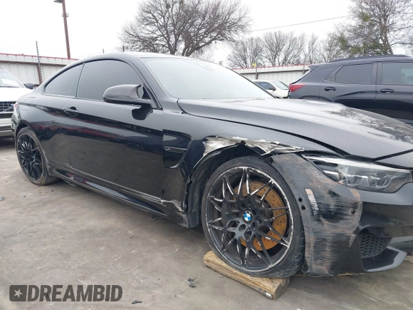 2019 BMW M4 with VIN WBS4Y9C53KAH82910, listed as a IAAI auction lot 41570315 with 59,227 mi miles. Bid and sale history available at carsss.com. Image 22.