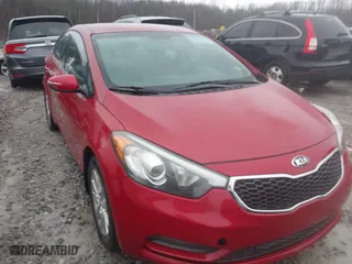 2014 Kia Forte LX with VIN KNAFX4A65E5194905, listed as a IAAI auction lot 36549656 with 100,774 mi miles. Bid and sale history available at carsss.com. Image 1.