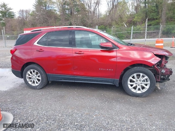 2019 Chevrolet Equinox LT with VIN 2GNAXUEV1K6143584, listed as a IAAI auction lot 42032859 with 51,646 mi miles. Bid and sale history available at carsss.com. Image 13.