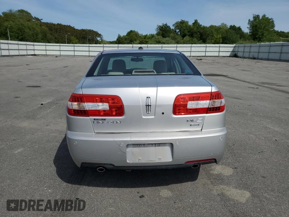 2009 Lincoln MKZ with VIN 3LNHM28T09R633057, listed as a Copart auction lot 58500155 with 83,138 mi miles and Clean title. Bid and sale history available at DreamBid. Image 6.
