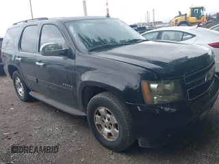 2010 Chevrolet Tahoe LS with VIN 1GNMCAE36AR176492, listed as a IAAI auction lot 42445566 with 203,265 mi miles and . Bid and sale history available at DreamBid. Image 1.