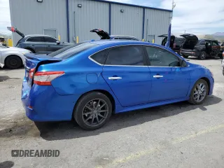 2013 Nissan Sentra FE+ S with VIN 3N1AB7AP1DL627448, listed as a Copart auction lot 52563635 with 154,428 mi miles and Salvage Title. Bid and sale history available at DreamBid. Image 3.